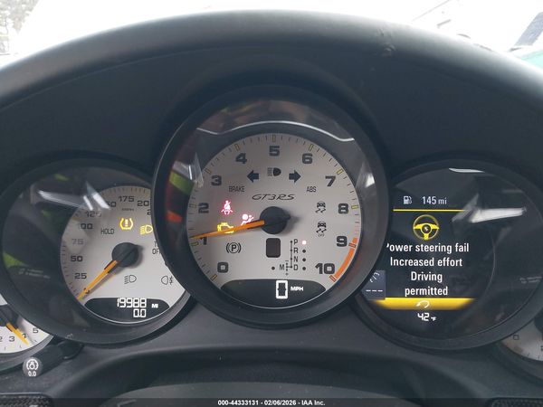 2016 PORSCHE 911 GT3 RS