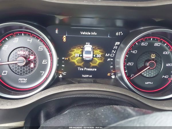 2019 DODGE CHARGER SXT RWD