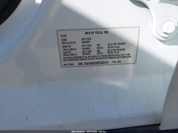 2023 TESLA MODEL Y