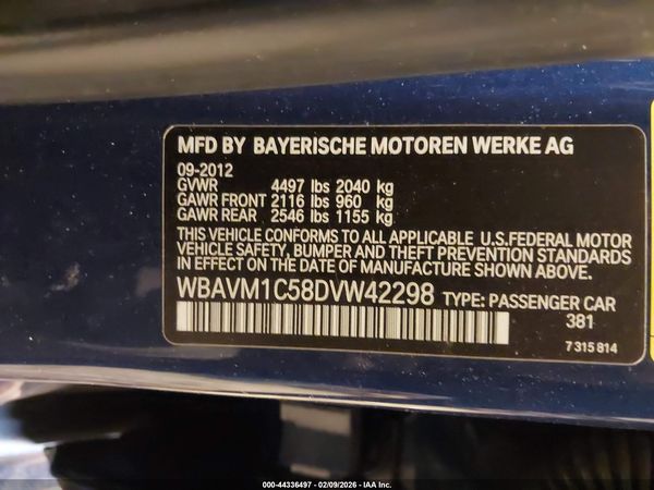 2013 BMW X1 SDRIVE28I