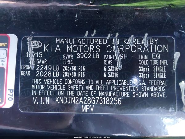 2016 KIA SOUL Plus