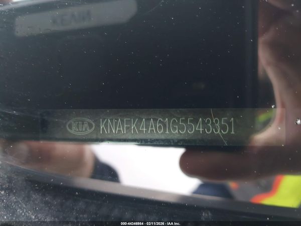 2016 KIA FORTE LX