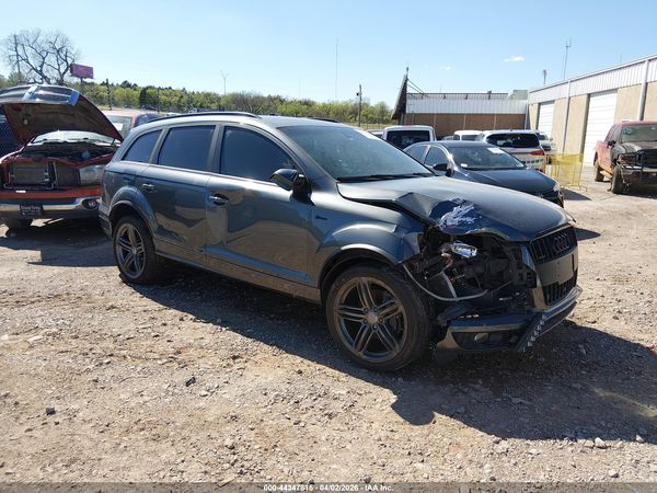 2015 AUDI Q7 3.0T S LINE PRESTIGE