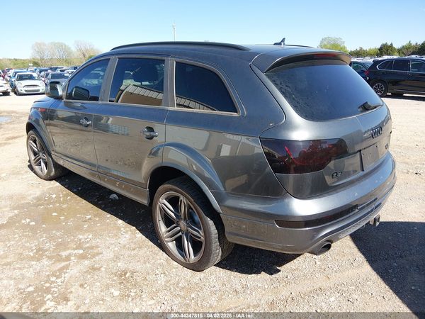 2015 AUDI Q7 3.0T S LINE PRESTIGE