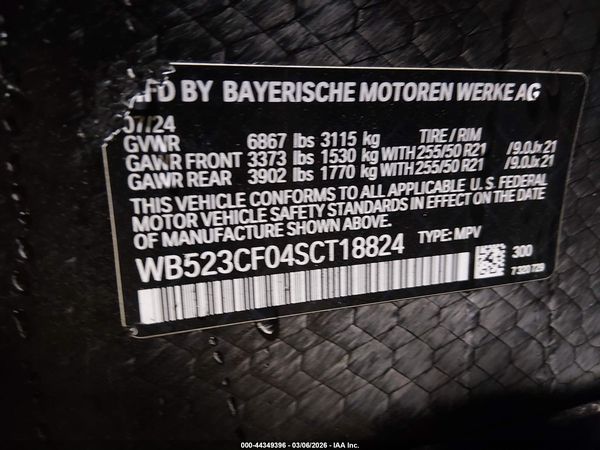 2025 BMW IX XDRIVE50