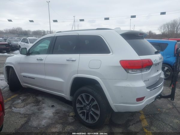 2017 JEEP GRAND CHEROKEE OVERLAND 4X4