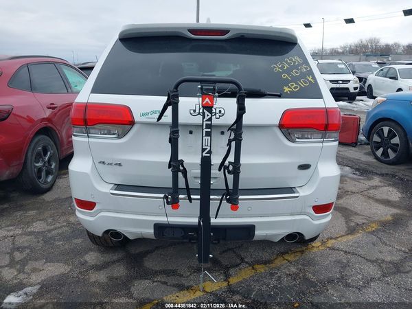 2017 JEEP GRAND CHEROKEE OVERLAND 4X4
