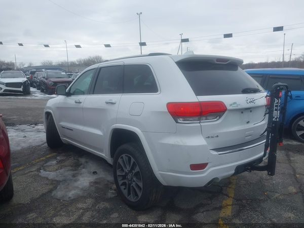 2017 JEEP GRAND CHEROKEE OVERLAND 4X4