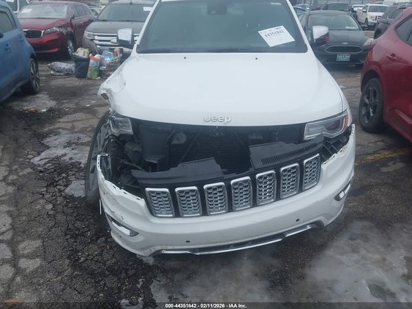 2017 JEEP GRAND CHEROKEE OVERLAND 4X4