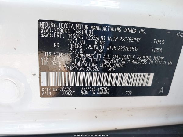 2023 TOYOTA RAV4 XLE