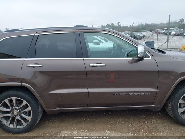 2017 JEEP GRAND CHEROKEE OVERLAND 4X2