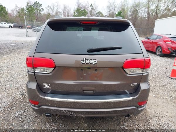 2017 JEEP GRAND CHEROKEE OVERLAND 4X2