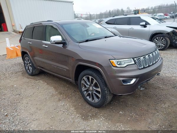 2017 JEEP GRAND CHEROKEE OVERLAND 4X2