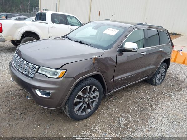 2017 JEEP GRAND CHEROKEE OVERLAND 4X2
