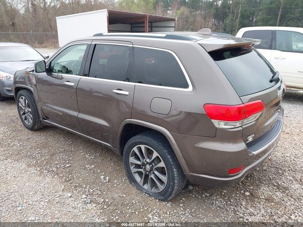2017 JEEP GRAND CHEROKEE OVERLAND 4X2