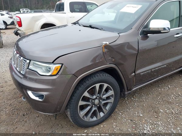 2017 JEEP GRAND CHEROKEE OVERLAND 4X2