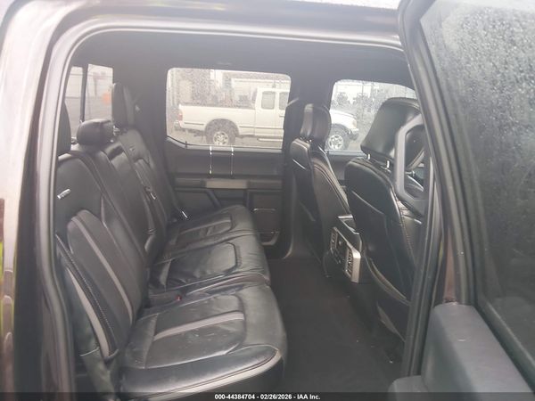 2018 FORD F-150 PLATINUM