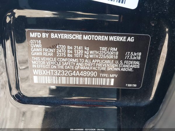 2016 BMW X1 XDRIVE28I