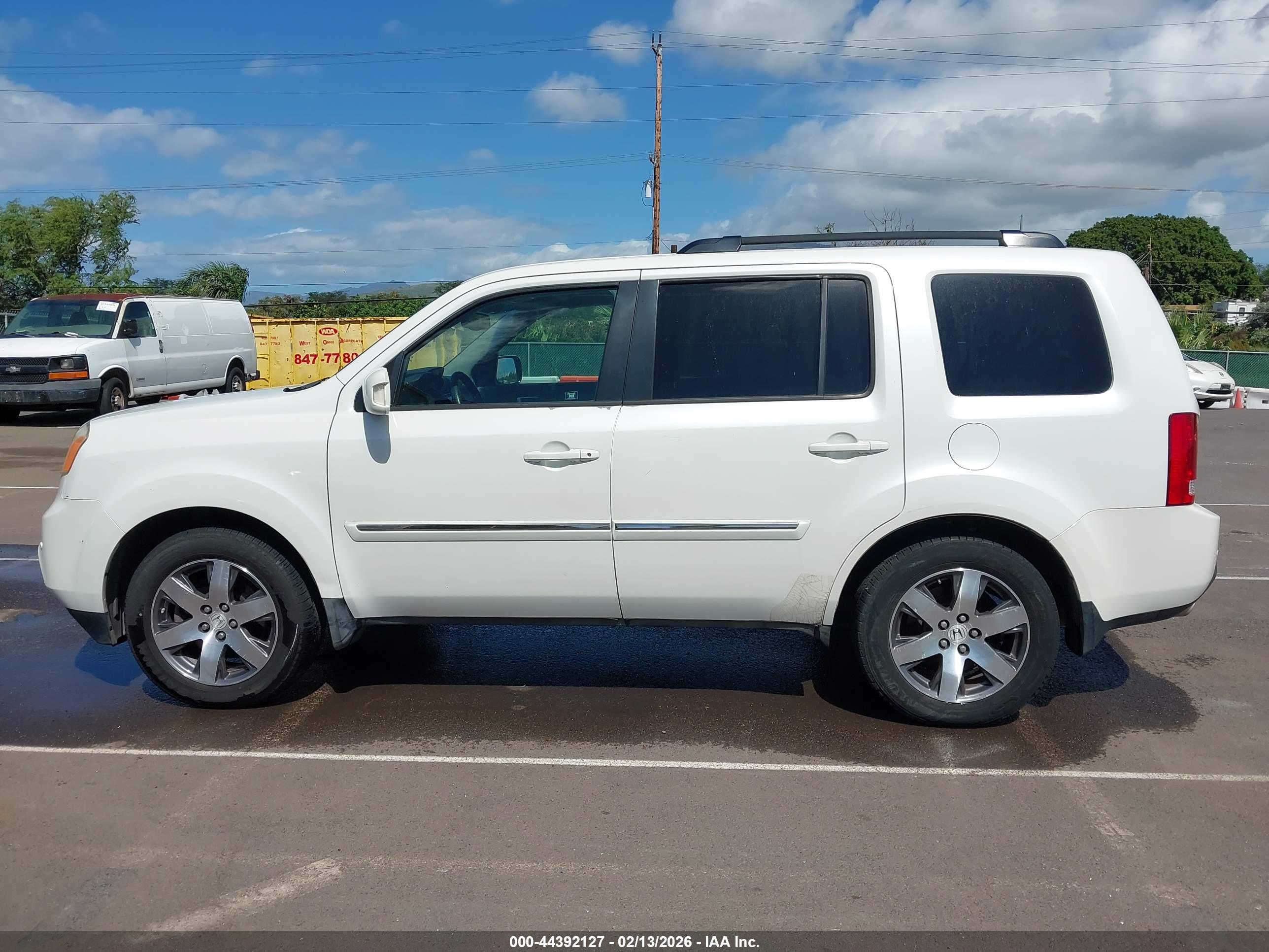 2012 HONDA PILOT TOURING