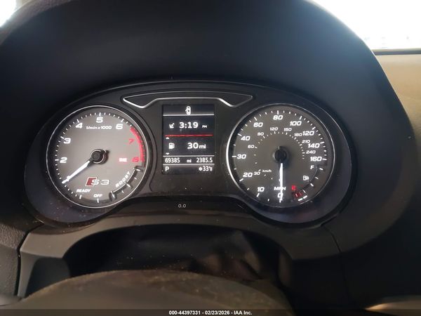 2016 AUDI S3 2.0T PREMIUM PLUS