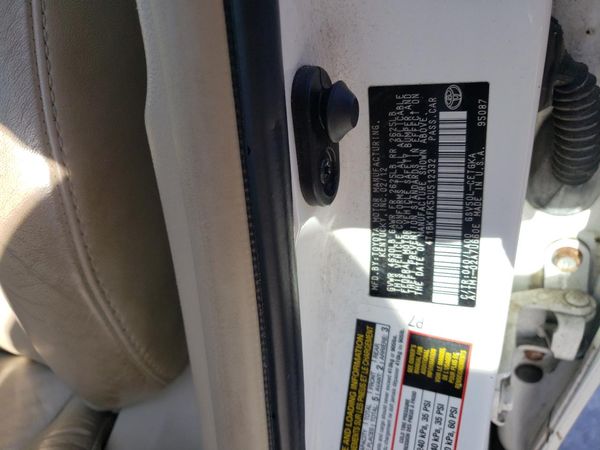2012 TOYOTA CAMRY