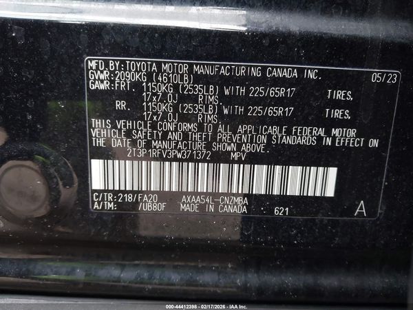 2023 TOYOTA RAV4 XLE