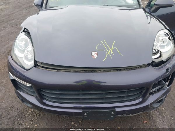 2017 PORSCHE CAYENNE PLATINUM EDITION