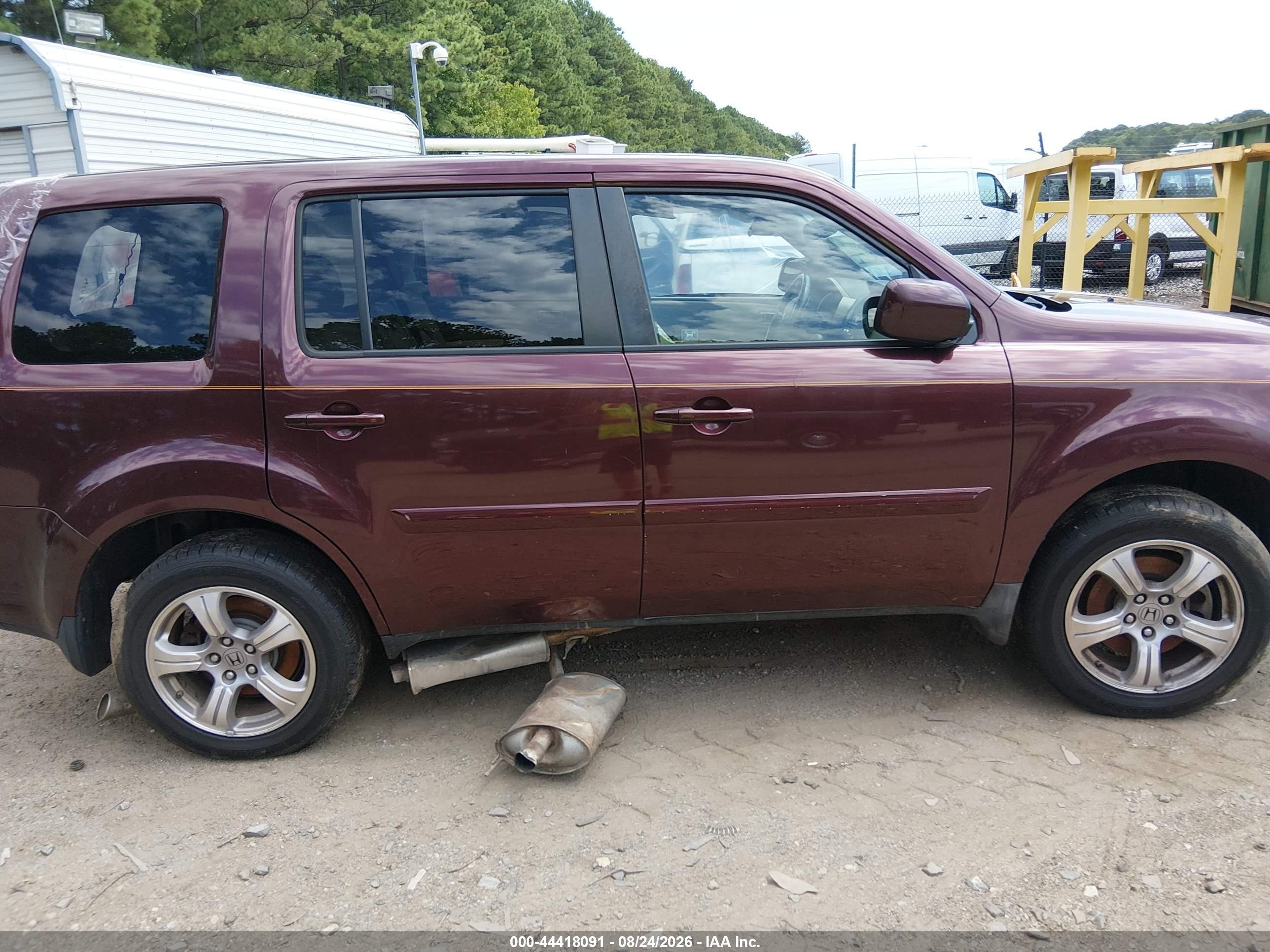 2012 HONDA PILOT EX-L