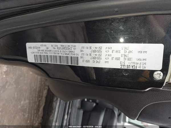 2019 DODGE GRAND CARAVAN GT — I9