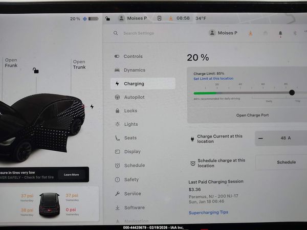 2020 TESLA MODEL Y