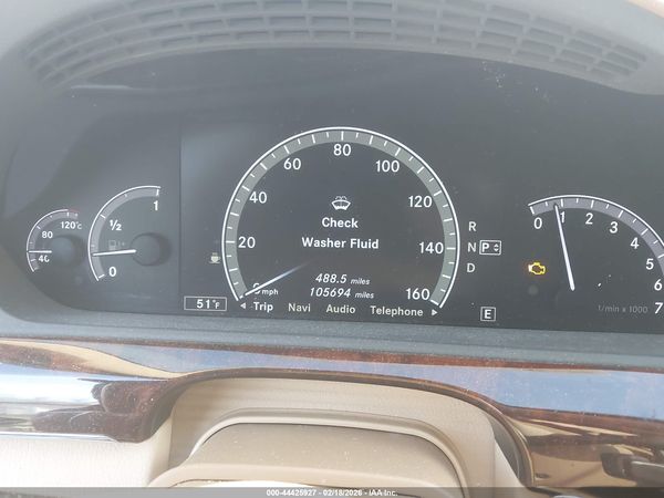 2013 MERCEDES-BENZ S 550 4MATIC