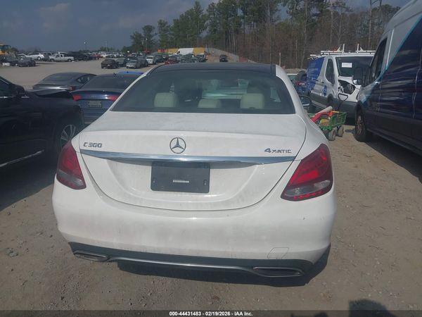 2018 MERCEDES-BENZ C 300 4MATIC
