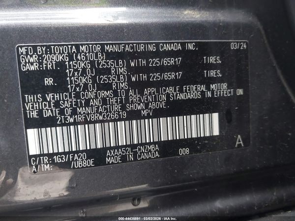 2024 TOYOTA RAV4 XLE
