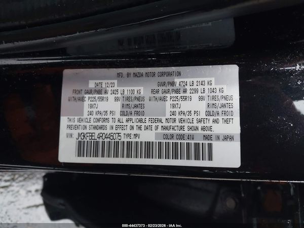 2024 MAZDA CX-5 2.5 S PREMIUM PLUS