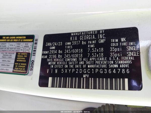 2023 KIA TELLURIDE LX