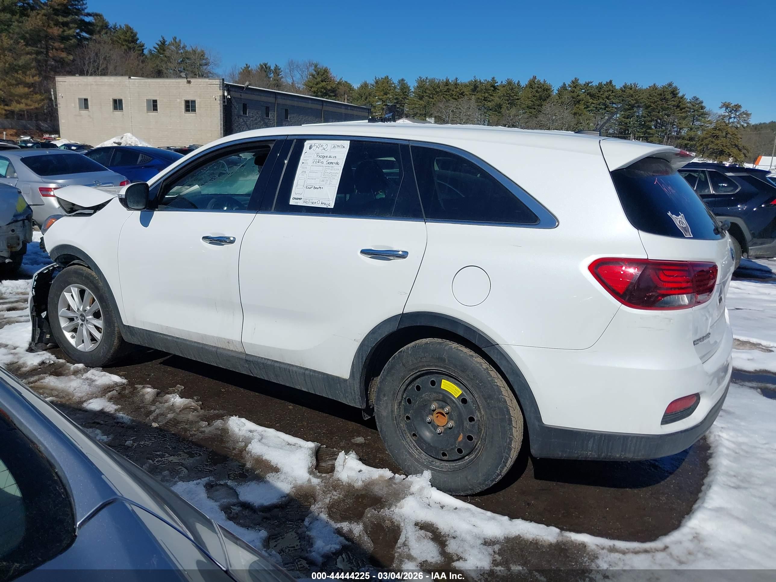 2020 KIA SORENTO 2.4L L
