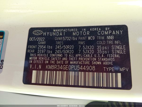 2023 HYUNDAI PALISADE XRT