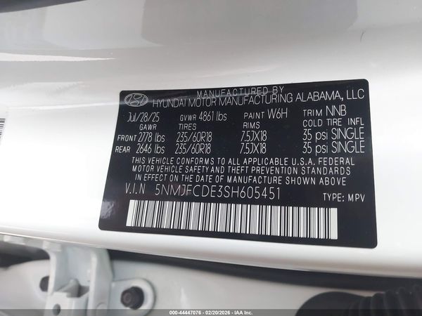 2025 HYUNDAI TUCSON XRT