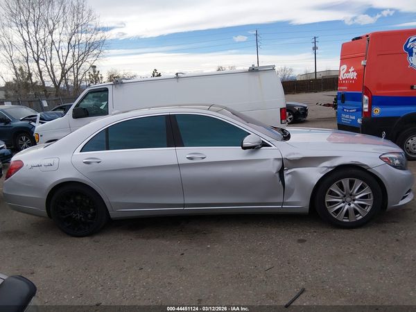 2015 MERCEDES-BENZ S 550 4MATIC