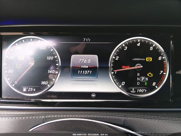 2015 MERCEDES-BENZ S 550 4MATIC