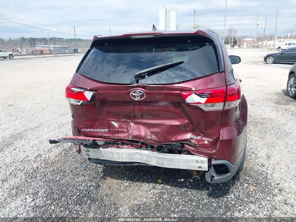 2018 TOYOTA HIGHLANDER XLE