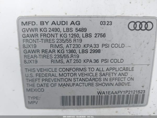 2023 AUDI Q5
