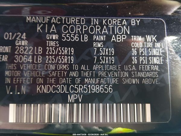 2024 KIA EV6 WIND