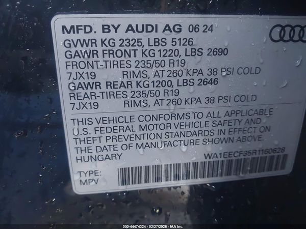 2024 AUDI Q3