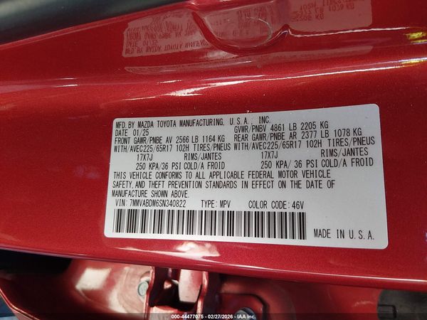 2025 MAZDA CX-50 2.5 S PREMIUM PACKAGE