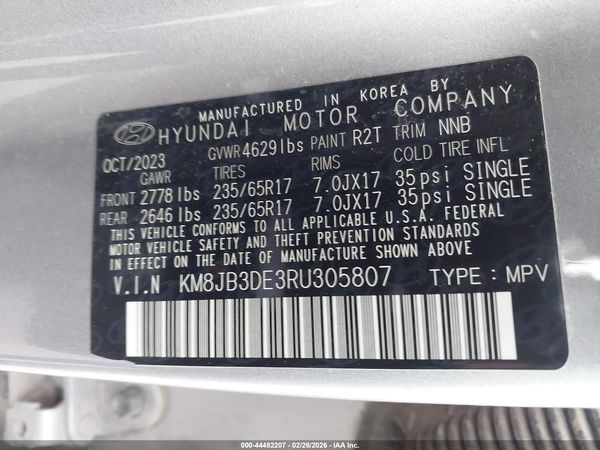 2024 HYUNDAI TUCSON SEL