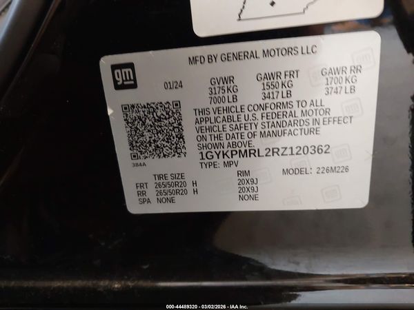 2024 CADILLAC LYRIQ TECH W/1SA