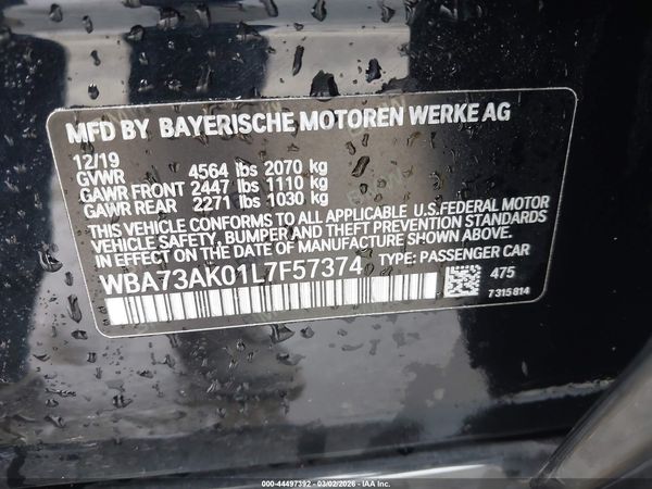 2020 BMW 228I GRAN COUPE XDRIVE