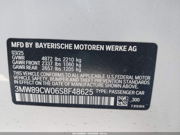 2025 BMW 330I XDRIVE