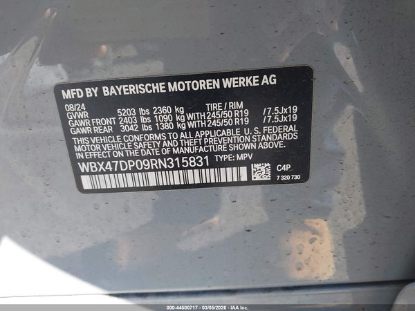 2024 BMW X3 SDRIVE30I